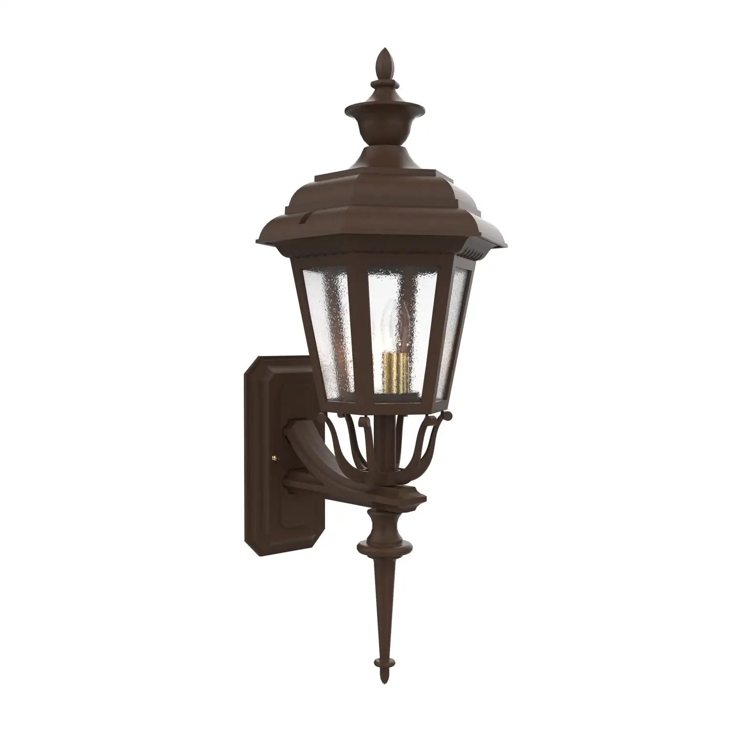 SNOC, JAMESTOWN - WALL MOUNT UP WITH MEDIUM ROD 21413, OUTDOOR WALL LIGHTS