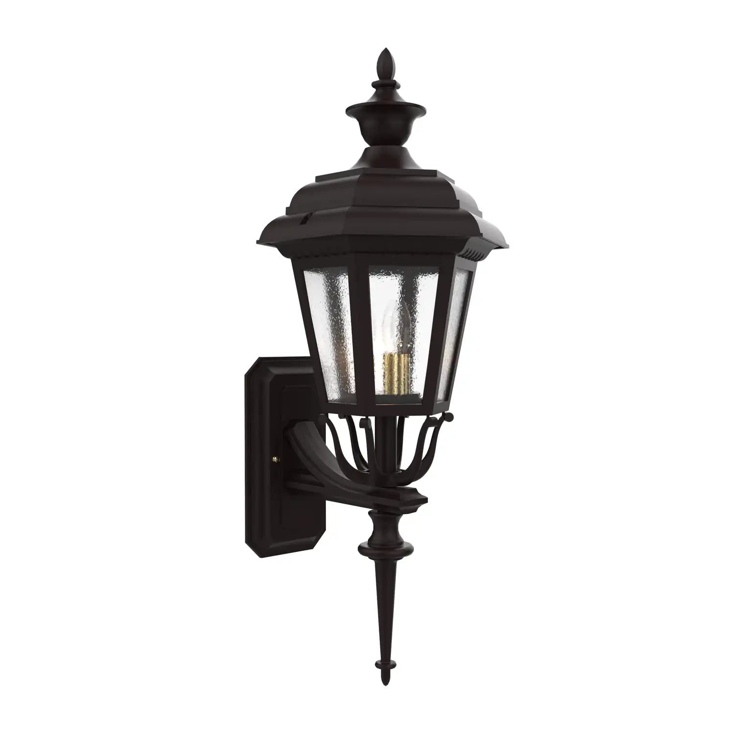 SNOC, JAMESTOWN - WALL MOUNT UP WITH MEDIUM ROD 21413, OUTDOOR WALL LIGHTS