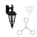 SNOC JAMESTOWN - CLOSED BOTTOM THREE HEAD DOWN MOUNT FOR MEDIUM POST 21418 3A - Post