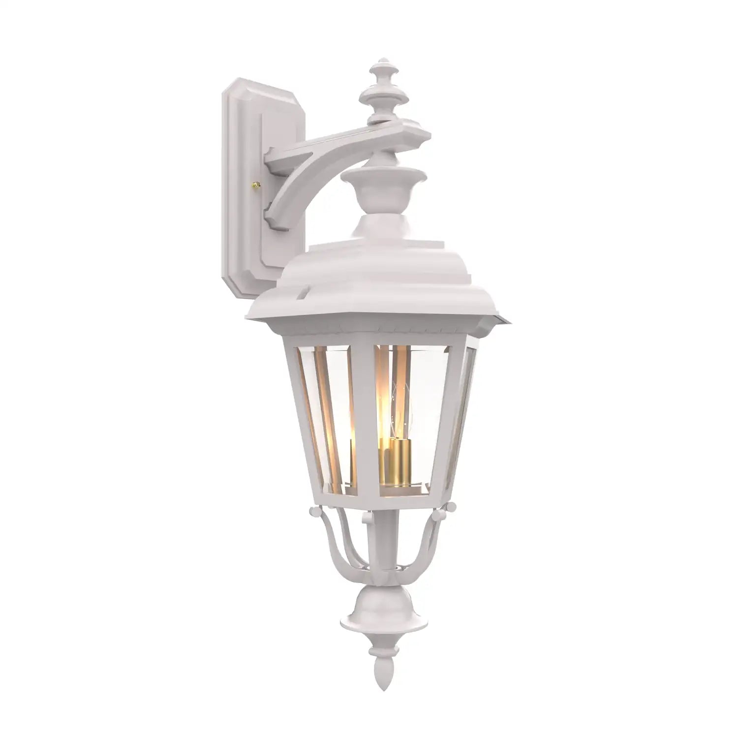 SNOC, JAMESTOWN - MEDIUM CLOSED BOTTOM DOWN WALL MURAL 21418, OUTDOOR WALL LIGHTS