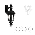 SNOC JAMESTOWN - DOUBLE HEAD MOUNTING AND CENTER HEAD DOWN CLOSED BOTTOM FOR MEDIUM SIZE POLE 21418 2A1 - Post