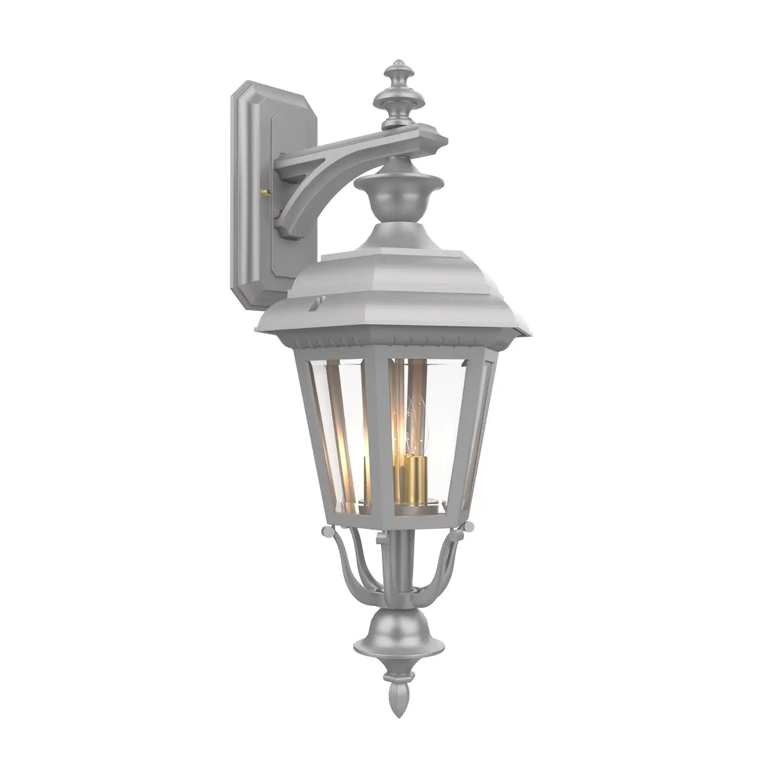 SNOC, JAMESTOWN - MEDIUM CLOSED BOTTOM DOWN WALL MURAL 21418, OUTDOOR WALL LIGHTS