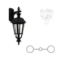 SNOC JAMESTOWN - TWO HEAD DOWN CLOSED BOTTOM MOUNT FOR MEDIUM POST 21418 2A - Post