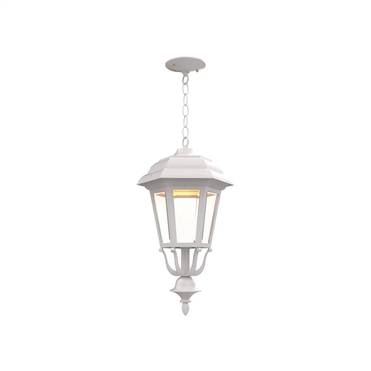 SNOC, JAMESTOWN - CEILING MOUNT WITH CHAIN CLOSED BOTTOM MEDIUM FORMAT 21455, OUTDOOR CEILING LIGHT