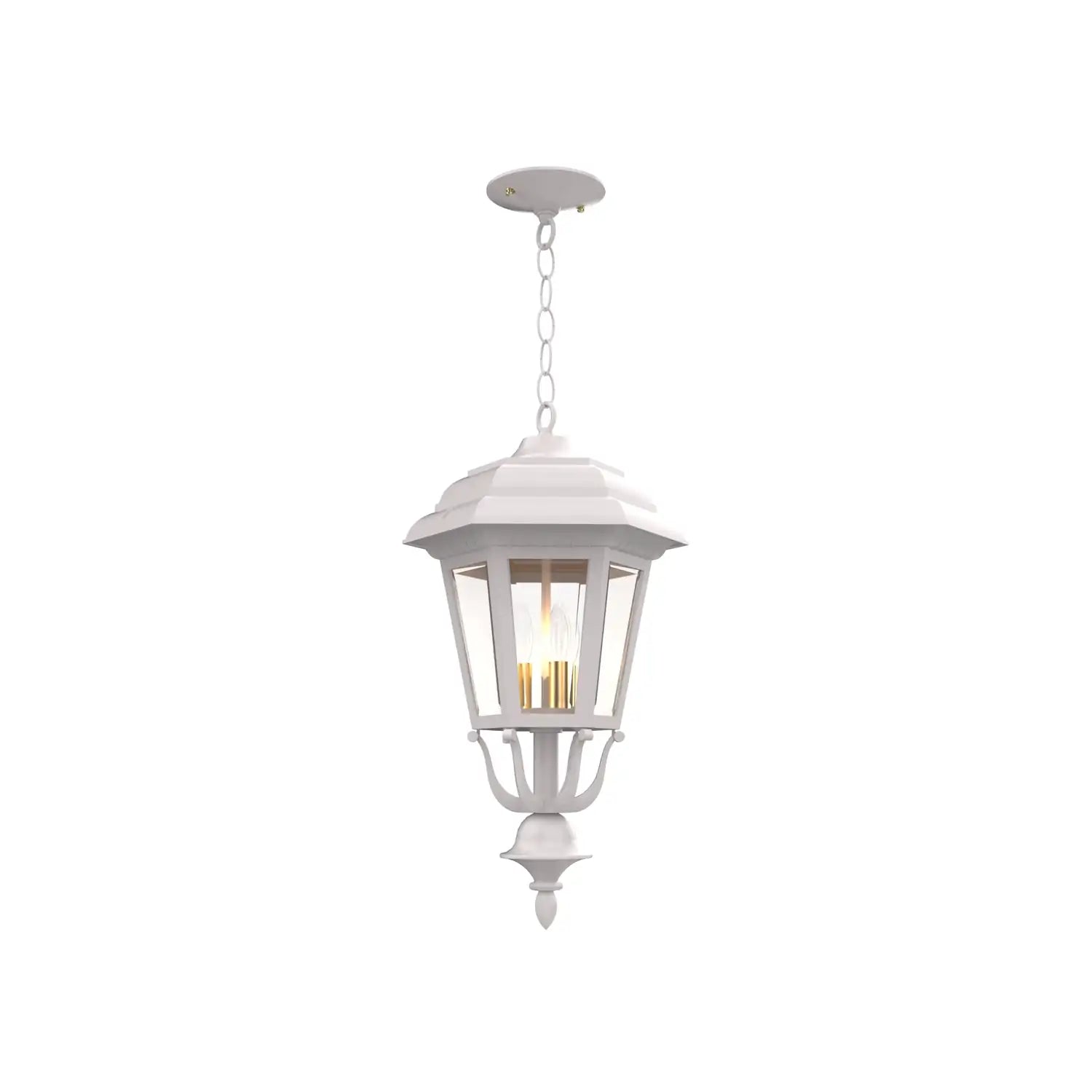 SNOC, JAMESTOWN - CEILING MOUNT WITH CHAIN CLOSED BOTTOM MEDIUM FORMAT 21455, OUTDOOR CEILING LIGHT