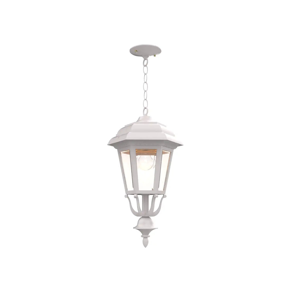 SNOC, JAMESTOWN - CEILING MOUNT WITH CHAIN CLOSED BOTTOM MEDIUM FORMAT 21455, OUTDOOR CEILING LIGHT