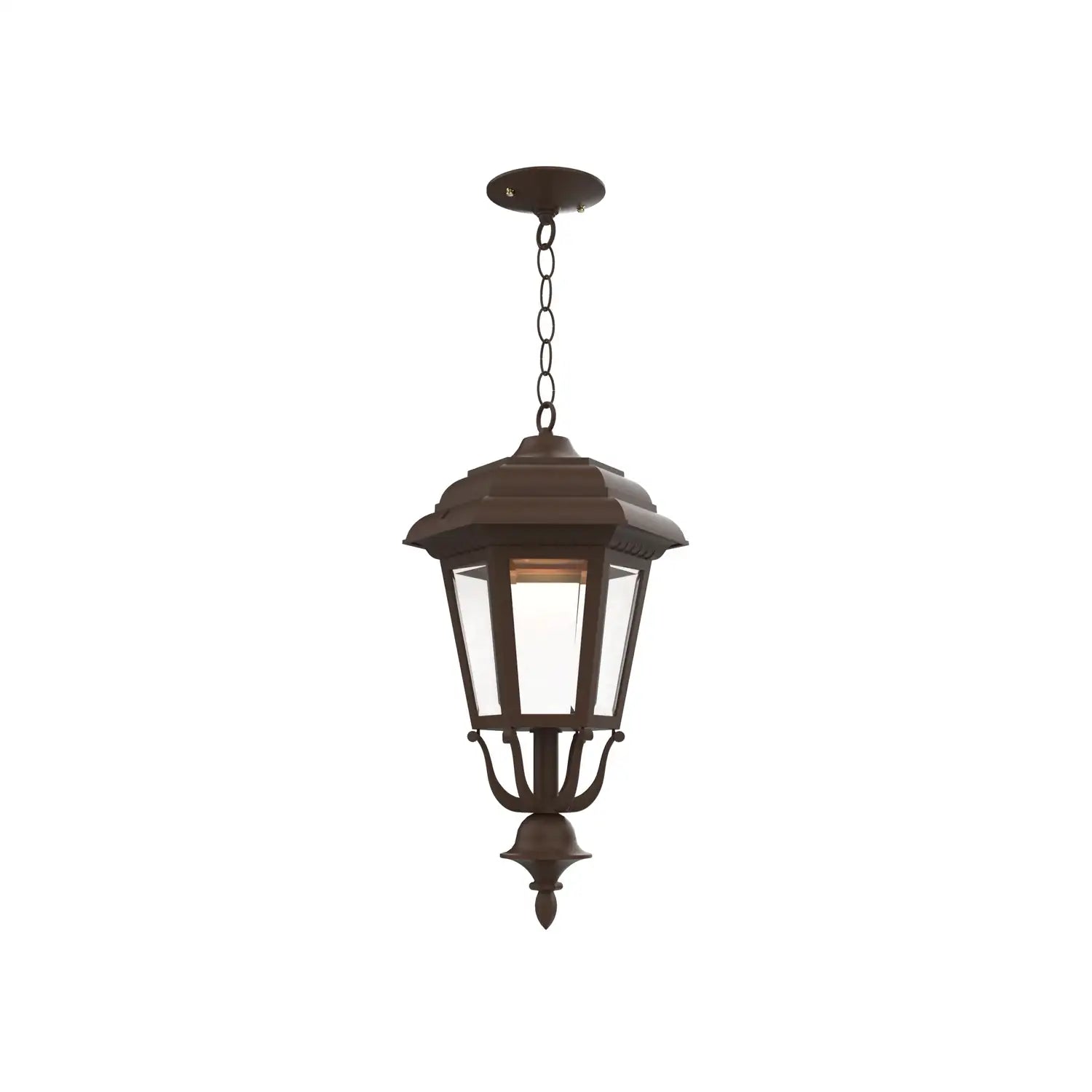 SNOC, JAMESTOWN - CEILING MOUNT WITH CHAIN CLOSED BOTTOM MEDIUM FORMAT 21455, OUTDOOR CEILING LIGHT