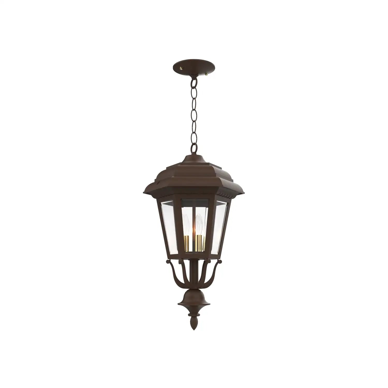 SNOC, JAMESTOWN - CEILING MOUNT WITH CHAIN CLOSED BOTTOM MEDIUM FORMAT 21455, OUTDOOR CEILING LIGHT