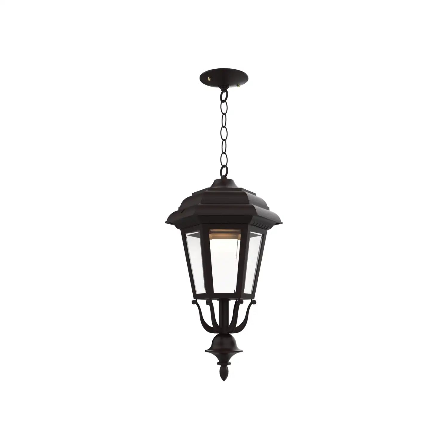 SNOC, JAMESTOWN - CEILING MOUNT WITH CHAIN CLOSED BOTTOM MEDIUM FORMAT 21455, OUTDOOR CEILING LIGHT