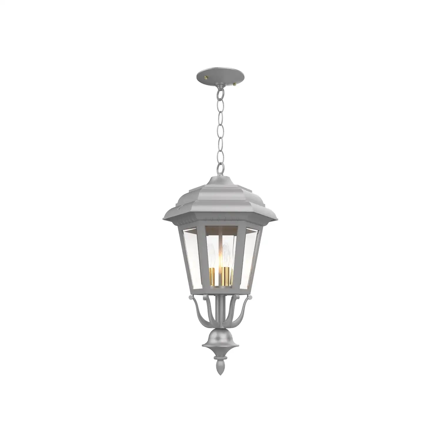 SNOC, JAMESTOWN - CEILING MOUNT WITH CHAIN CLOSED BOTTOM MEDIUM FORMAT 21455, OUTDOOR CEILING LIGHT
