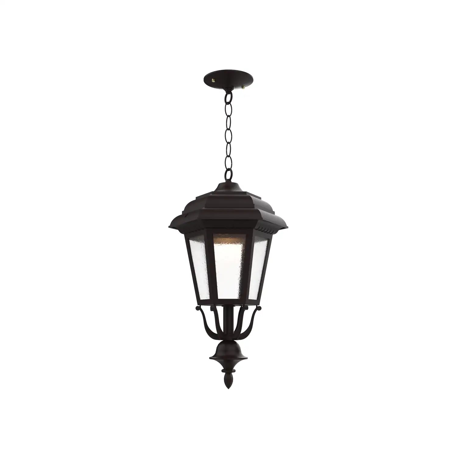SNOC, JAMESTOWN - CEILING MOUNT WITH CHAIN CLOSED BOTTOM MEDIUM FORMAT 21455, OUTDOOR CEILING LIGHT
