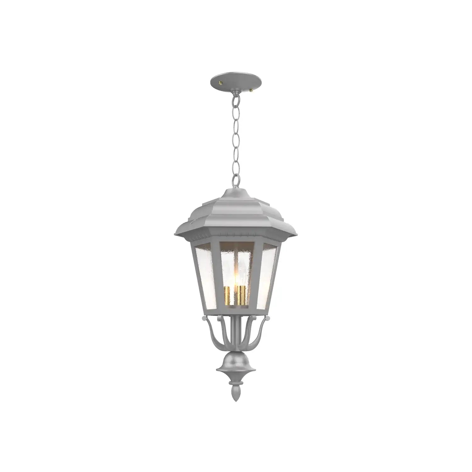 SNOC, JAMESTOWN - CEILING MOUNT WITH CHAIN CLOSED BOTTOM MEDIUM FORMAT 21455, OUTDOOR CEILING LIGHT