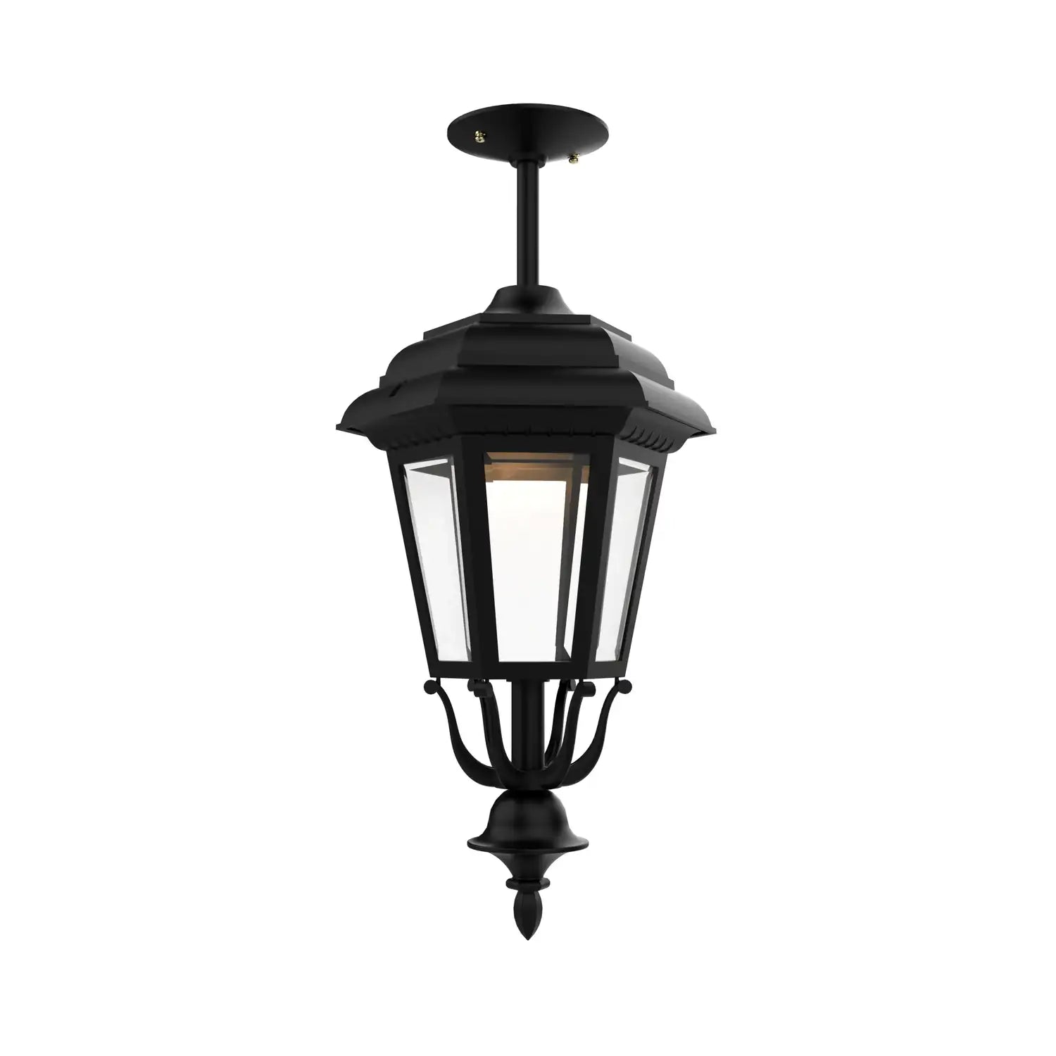 SNOC, JAMESTOWN - CEILING MOUNT ROD CLOSED BOTTOM MEDIUM SIZE 21457, OUTDOOR CEILING LIGHT