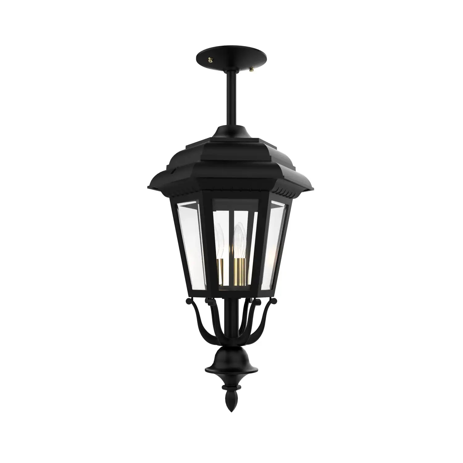 SNOC, JAMESTOWN - CEILING MOUNT ROD CLOSED BOTTOM MEDIUM SIZE 21457, OUTDOOR CEILING LIGHT