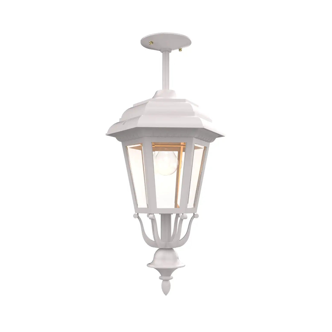 SNOC, JAMESTOWN - CEILING MOUNT ROD CLOSED BOTTOM MEDIUM SIZE 21457, OUTDOOR CEILING LIGHT