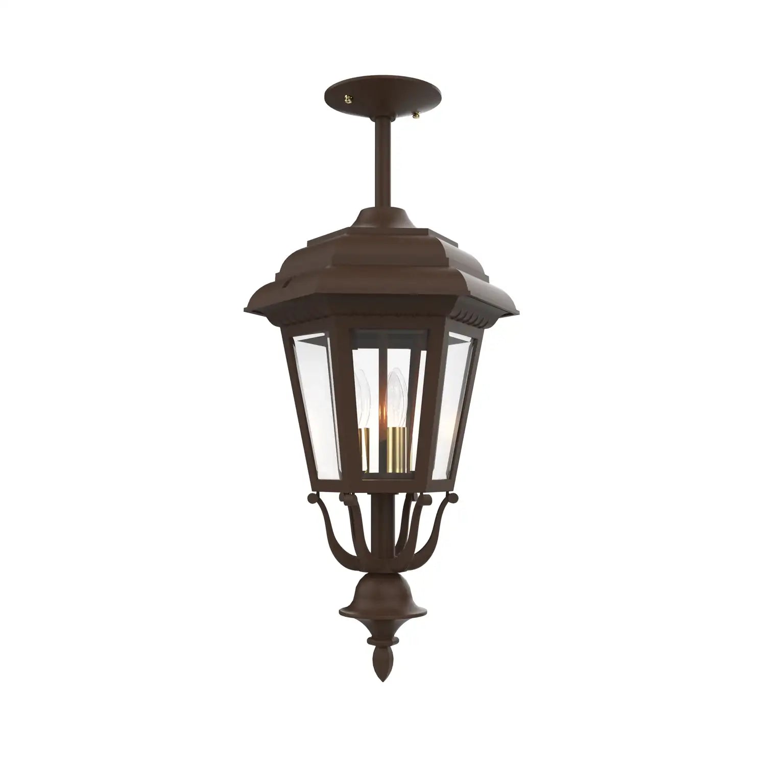 SNOC, JAMESTOWN - CEILING MOUNT ROD CLOSED BOTTOM MEDIUM SIZE 21457, OUTDOOR CEILING LIGHT