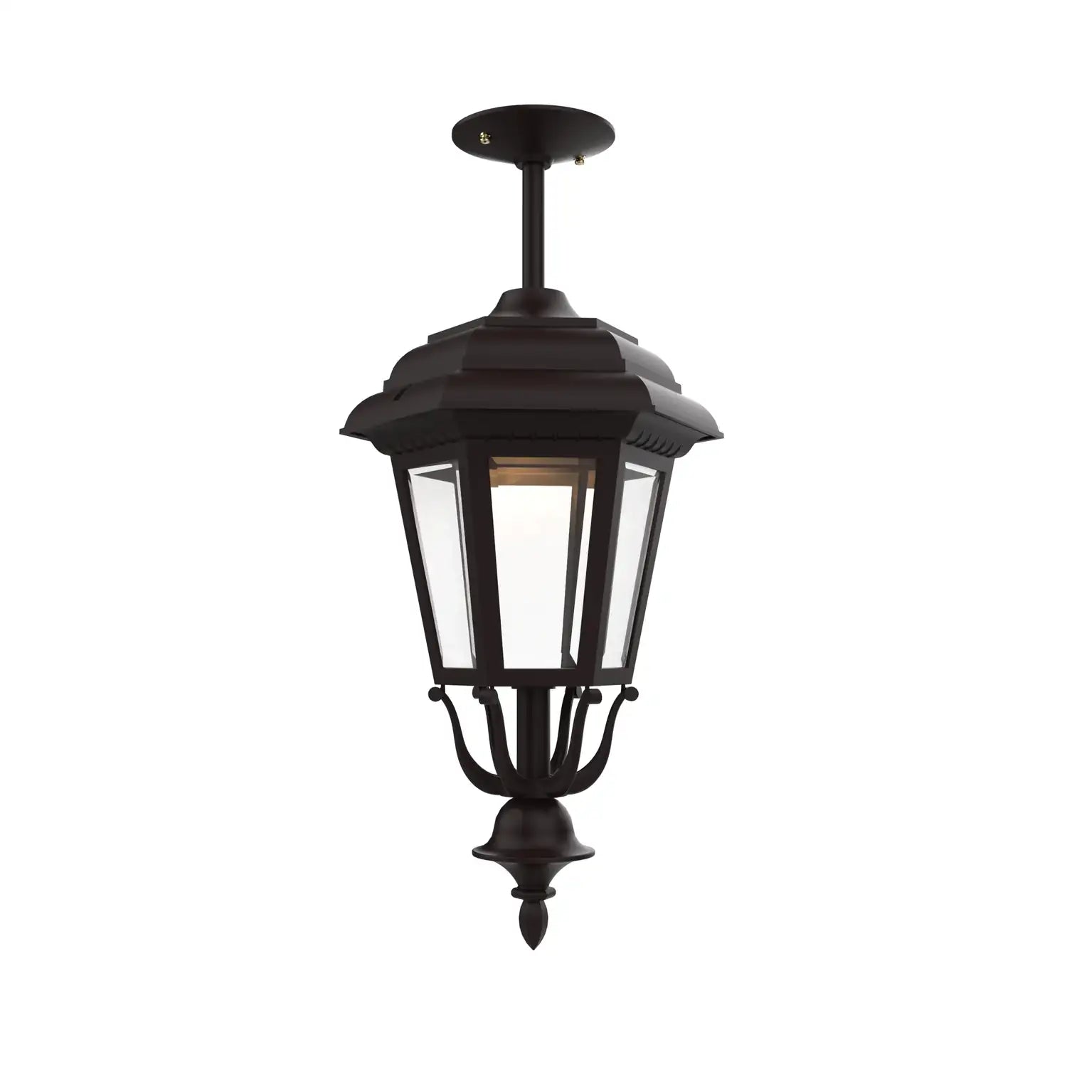 SNOC, JAMESTOWN - CEILING MOUNT ROD CLOSED BOTTOM MEDIUM SIZE 21457, OUTDOOR CEILING LIGHT