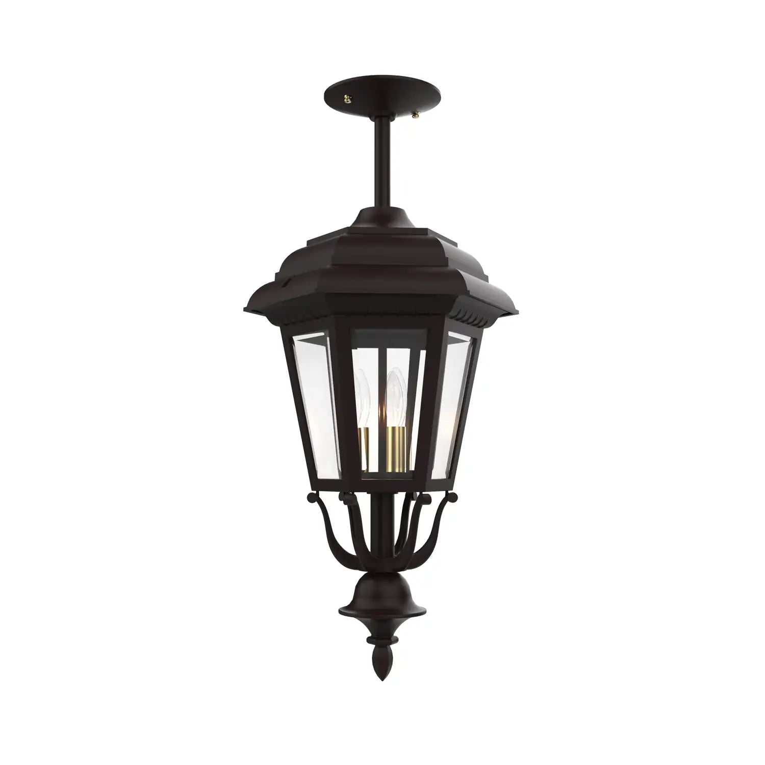 SNOC, JAMESTOWN - CEILING MOUNT ROD CLOSED BOTTOM MEDIUM SIZE 21457, OUTDOOR CEILING LIGHT