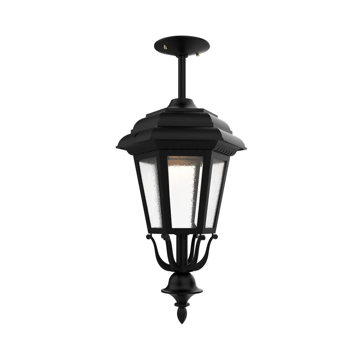 SNOC, JAMESTOWN - CEILING MOUNT ROD CLOSED BOTTOM MEDIUM SIZE 21457, OUTDOOR CEILING LIGHT