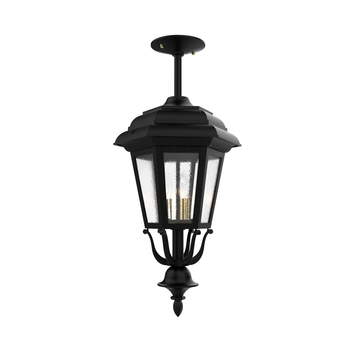 SNOC, JAMESTOWN - CEILING MOUNT ROD CLOSED BOTTOM MEDIUM SIZE 21457, OUTDOOR CEILING LIGHT