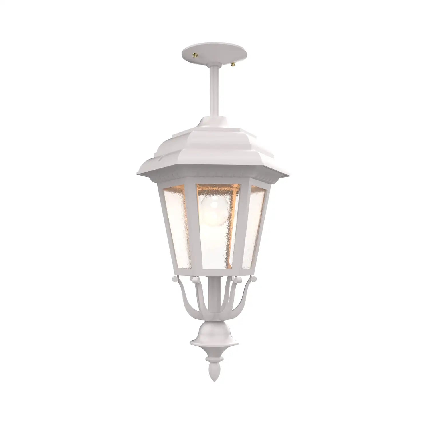 SNOC, JAMESTOWN - CEILING MOUNT ROD CLOSED BOTTOM MEDIUM SIZE 21457, OUTDOOR CEILING LIGHT