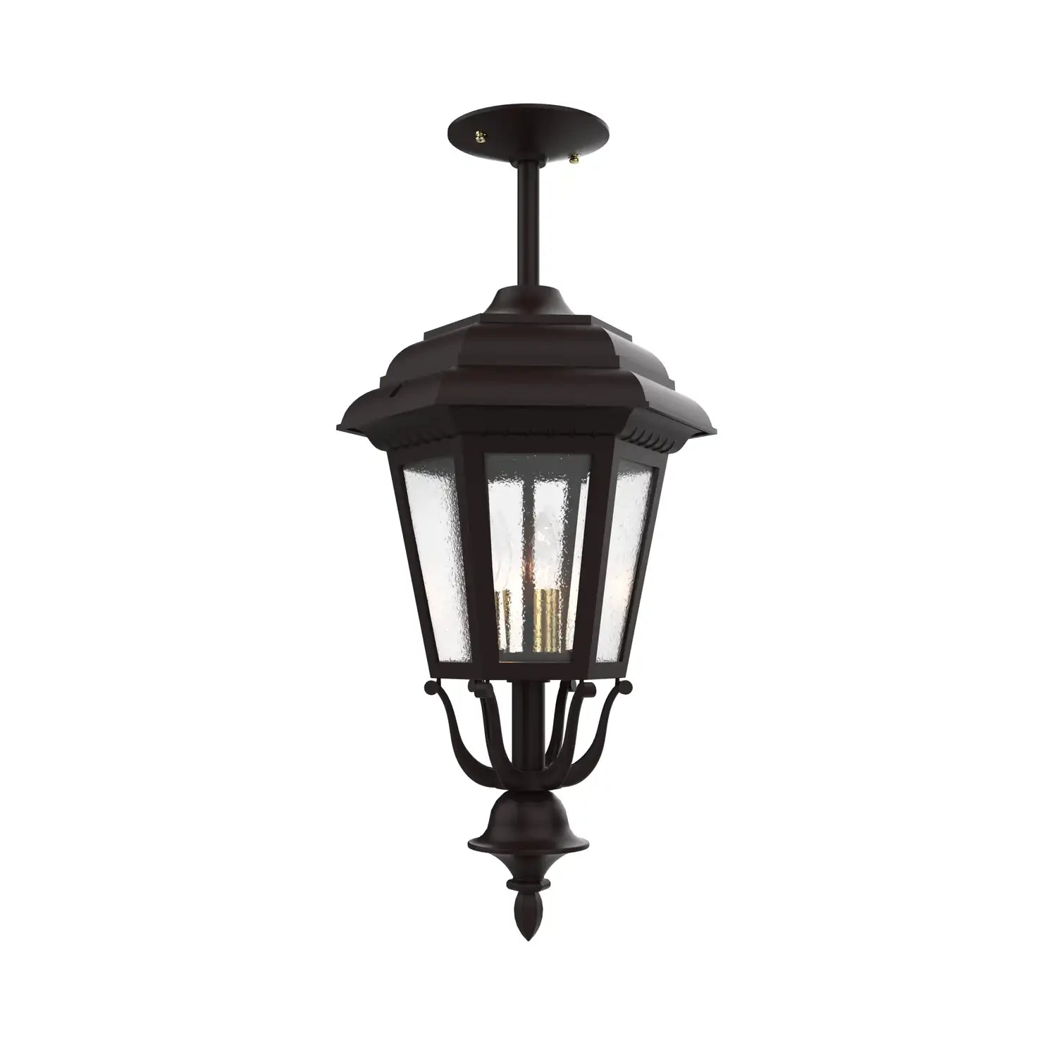 SNOC, JAMESTOWN - CEILING MOUNT ROD CLOSED BOTTOM MEDIUM SIZE 21457, OUTDOOR CEILING LIGHT