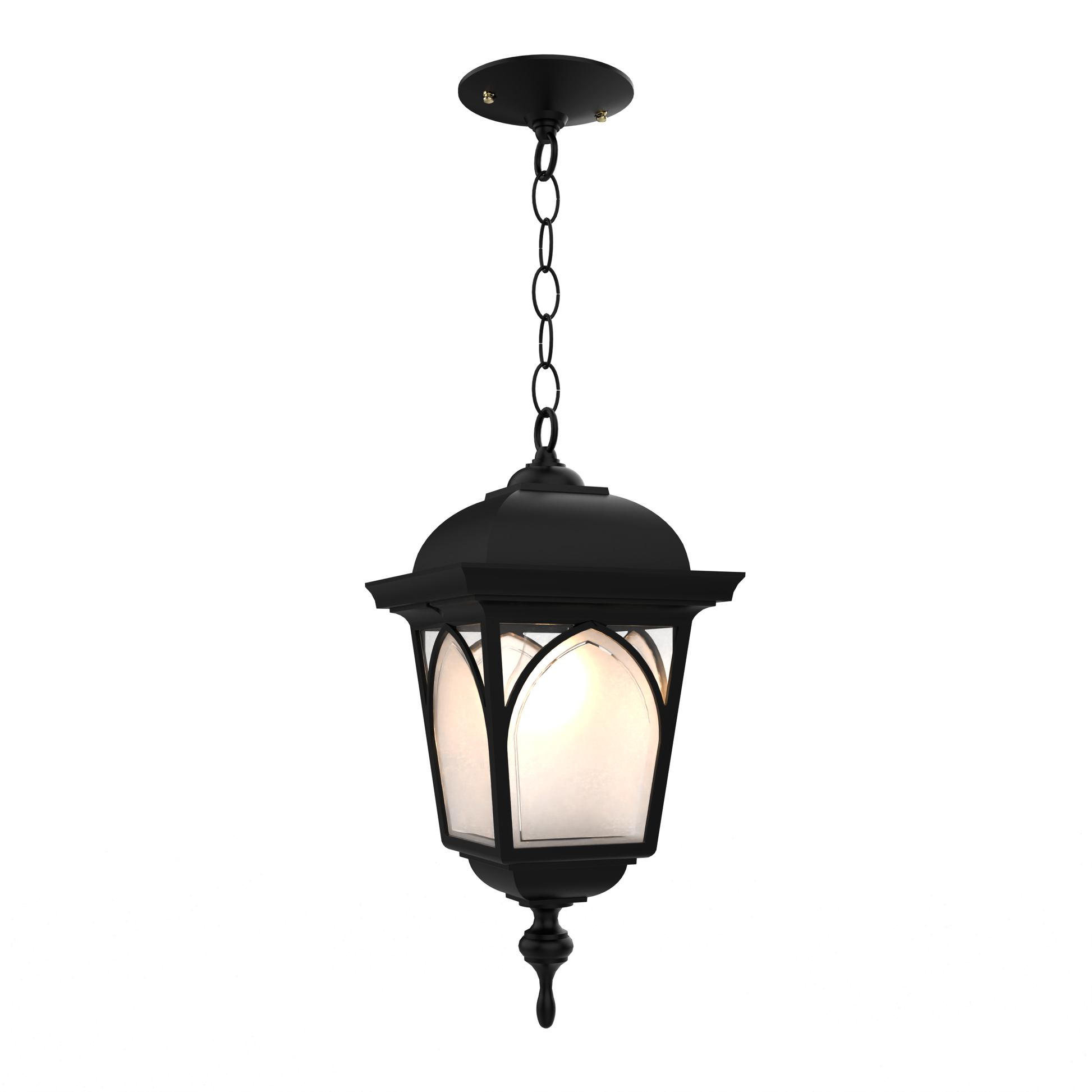 SNOC, HABITAT - CEILING MOUNTING WITH CHAIN CLOSED BOTTOM MEDIUM FORMAT 21555, OUTDOOR CEILING LIGHT