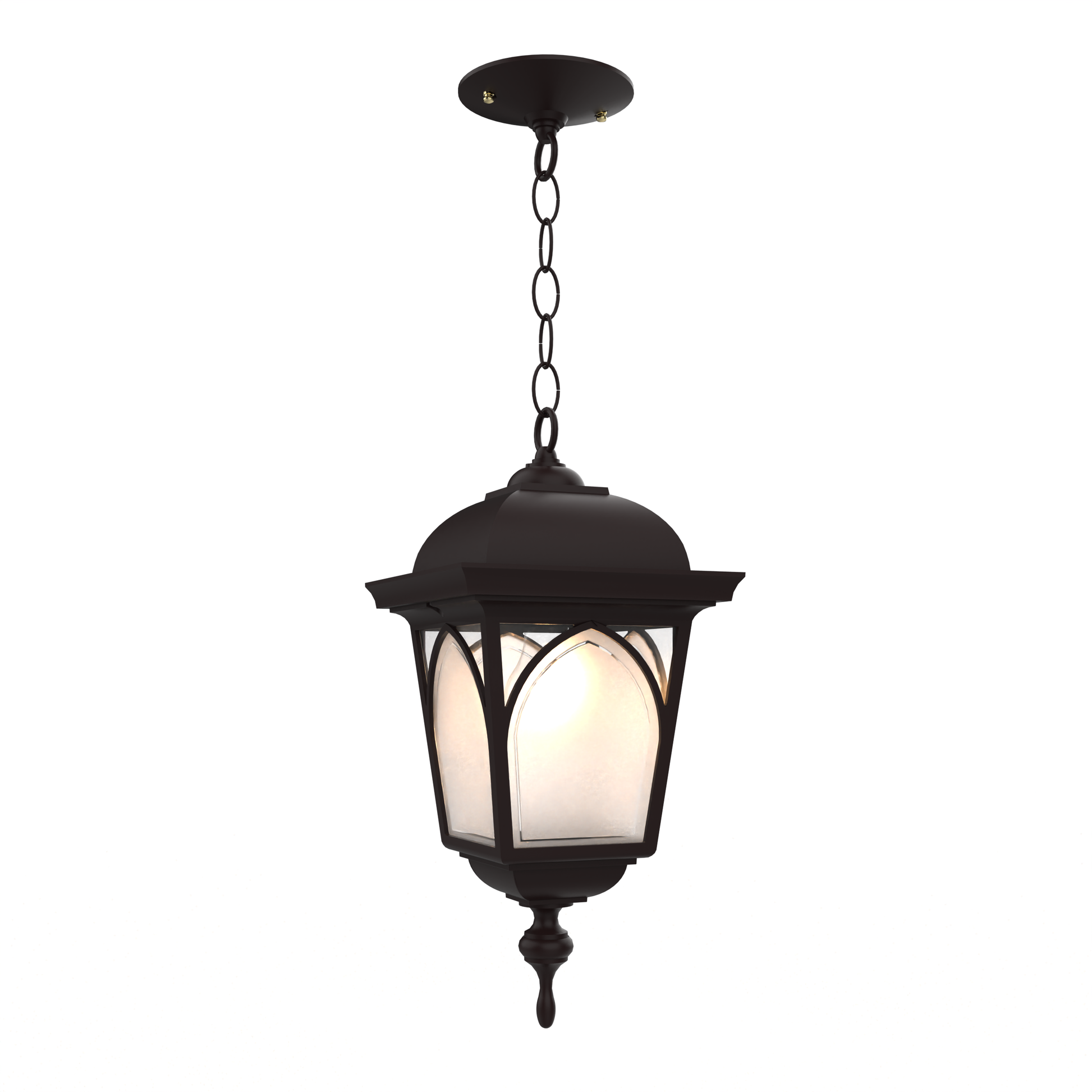 SNOC, HABITAT - CEILING MOUNTING WITH CHAIN CLOSED BOTTOM MEDIUM FORMAT 21555, OUTDOOR CEILING LIGHT