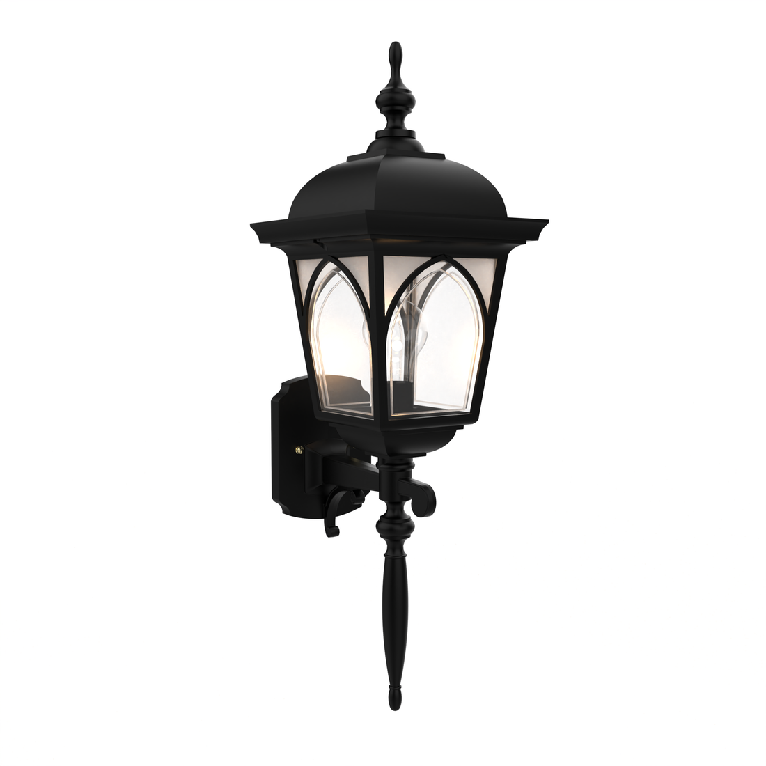 SNOC, HABITAT - WALL MOUNT UP WITH MEDIUM ROD 21560, OUTDOOR WALL LIGHTS