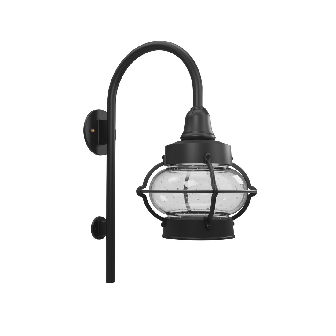 SNOC, BRIDGEPORT - WALL MOUNT DOWN WITH CANE OPEN BOTTOM MEDIUM 21899, OUTDOOR WALL LIGHTS
