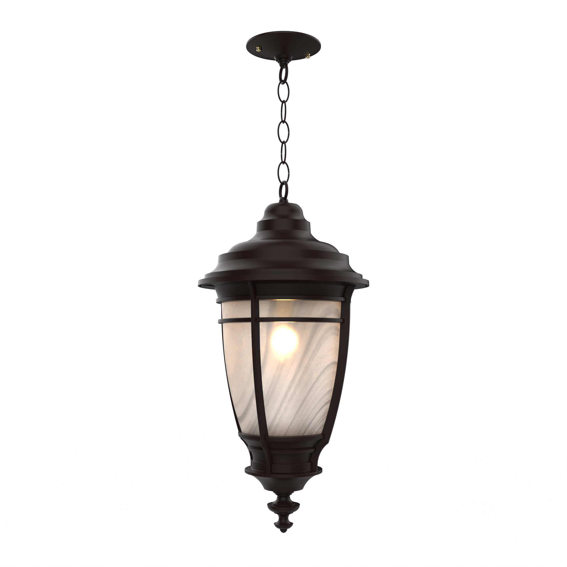 SNOC, PORTLAND - CEILING MOUNT WITH MEDIUM CHAIN 22055, OUTDOOR CEILING LIGHT