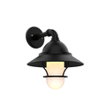 SNOC, SAN FRANCISCO - DOWN-MOUNT WALL MURAL WITH MEDIUM GLOBE AND GRID 22221, OUTDOOR WALL LIGHTS