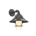 SNOC, SAN FRANCISCO - DOWN-MOUNT WALL MURAL WITH MEDIUM GLOBE AND GRID 22221, OUTDOOR WALL LIGHTS