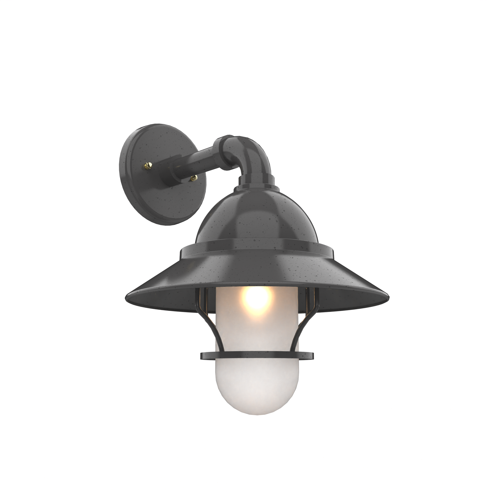 SNOC, SAN FRANCISCO - DOWN-MOUNT WALL MURAL WITH MEDIUM GLOBE AND GRID 22221, OUTDOOR WALL LIGHTS