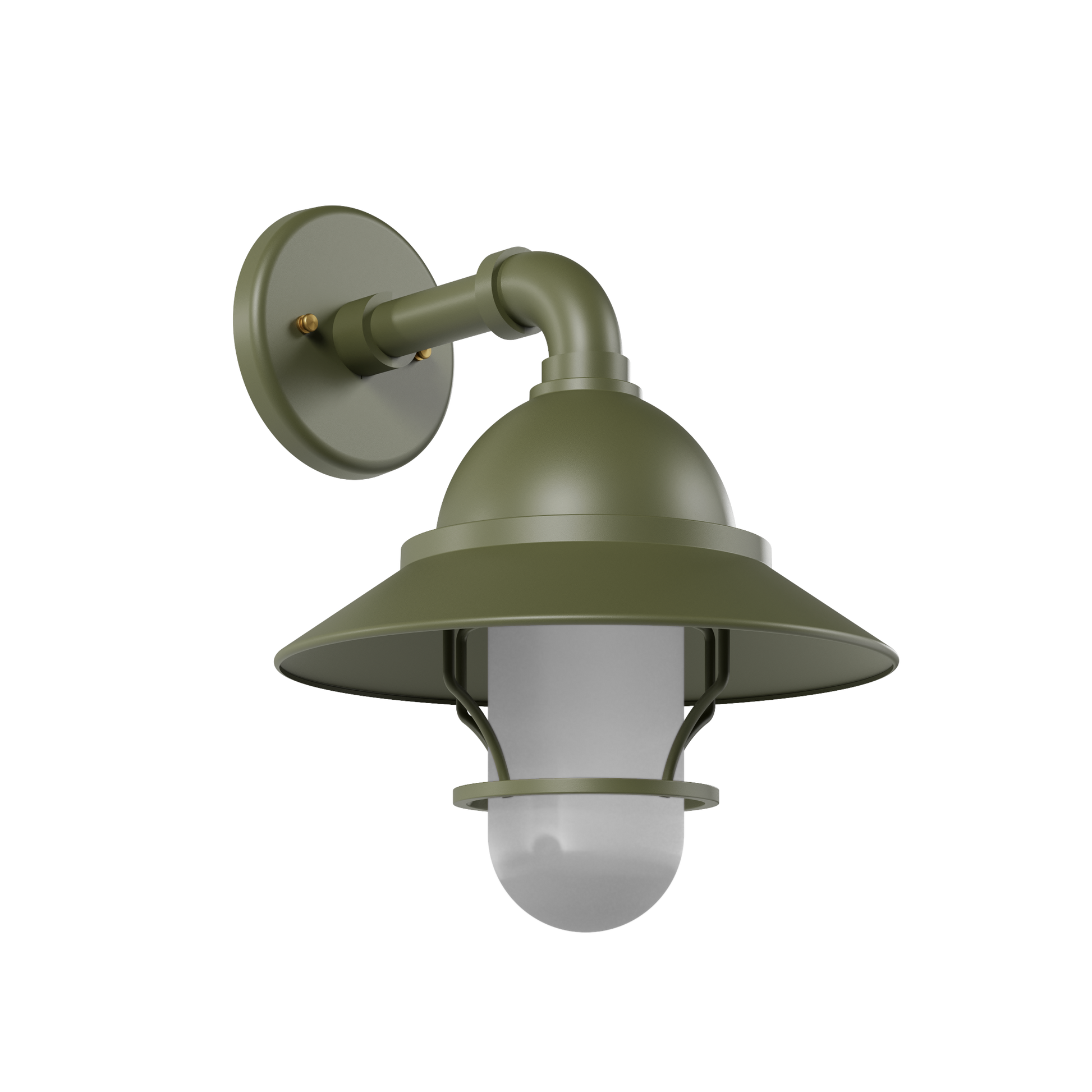 SNOC, SAN FRANCISCO - DOWN-MOUNT WALL MURAL WITH MEDIUM GLOBE AND GRID 22221, OUTDOOR WALL LIGHTS