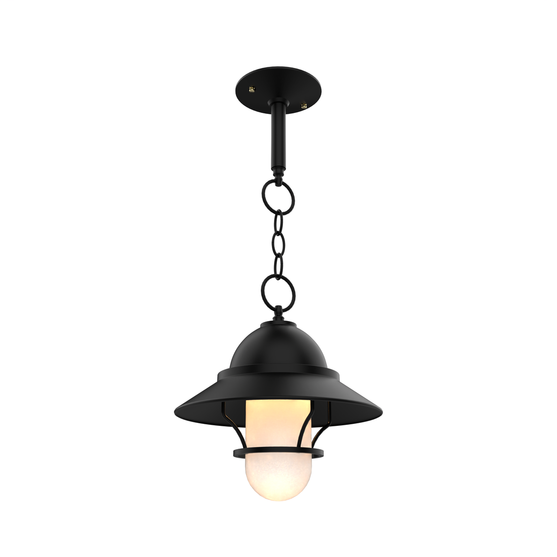 SNOC SAN FRANCISCO - CHAIN CEILING MOUNT WITH MEDIUM GLOBE AND GRILLE 22250 - Ceiling
