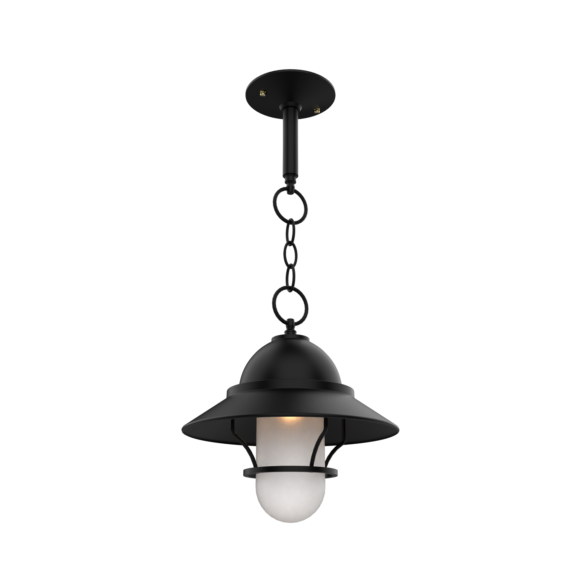 SNOC, SAN FRANCISCO - CHAIN CEILING MOUNT WITH MEDIUM GLOBE AND GRILLE 22250, OUTDOOR CEILING LIGHT
