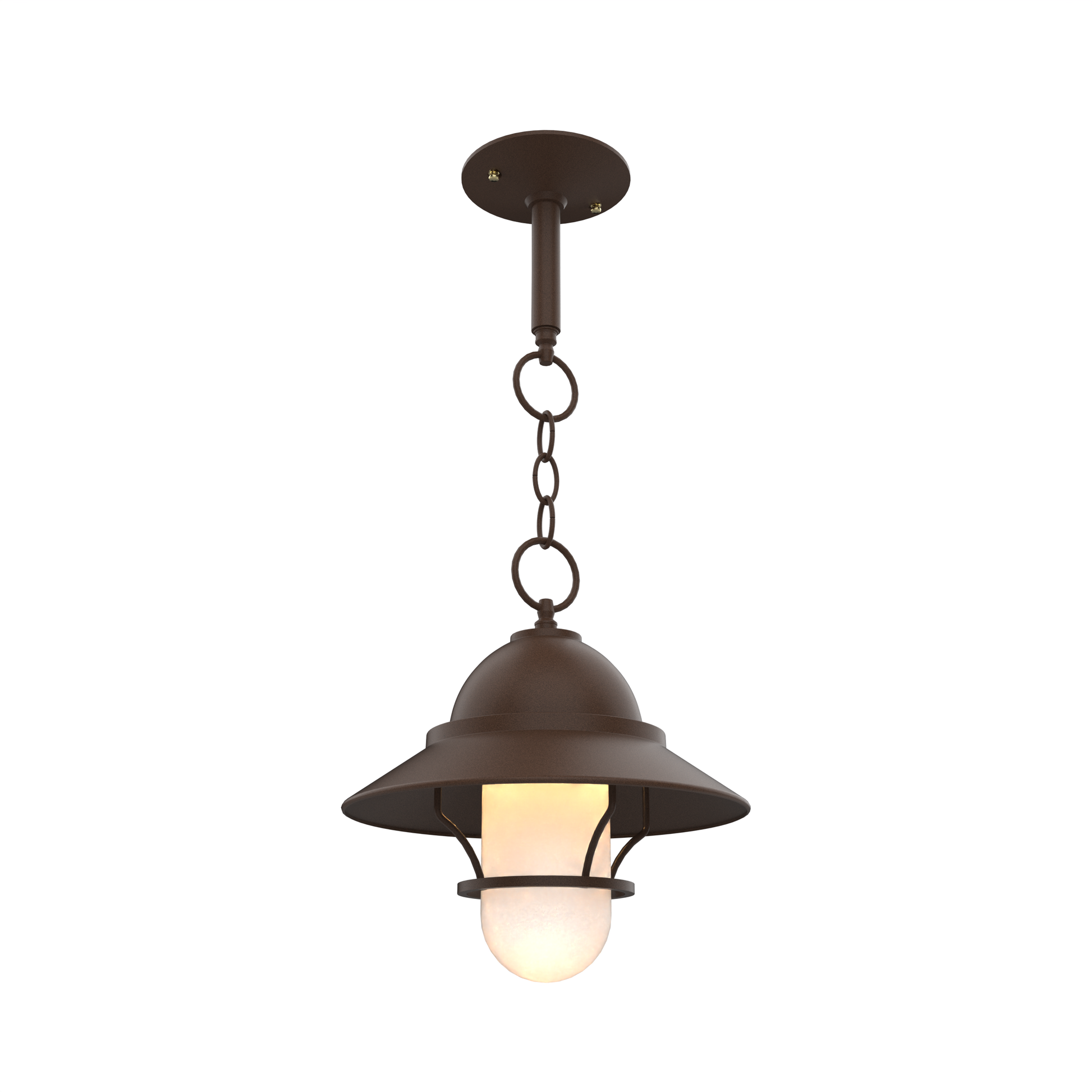 SNOC, SAN FRANCISCO - CHAIN CEILING MOUNT WITH MEDIUM GLOBE AND GRILLE 22250, OUTDOOR CEILING LIGHT