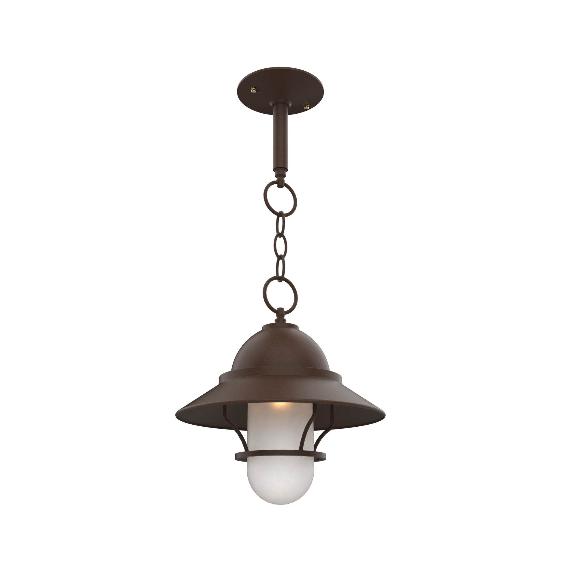 SNOC, SAN FRANCISCO - CHAIN CEILING MOUNT WITH MEDIUM GLOBE AND GRILLE 22250, OUTDOOR CEILING LIGHT