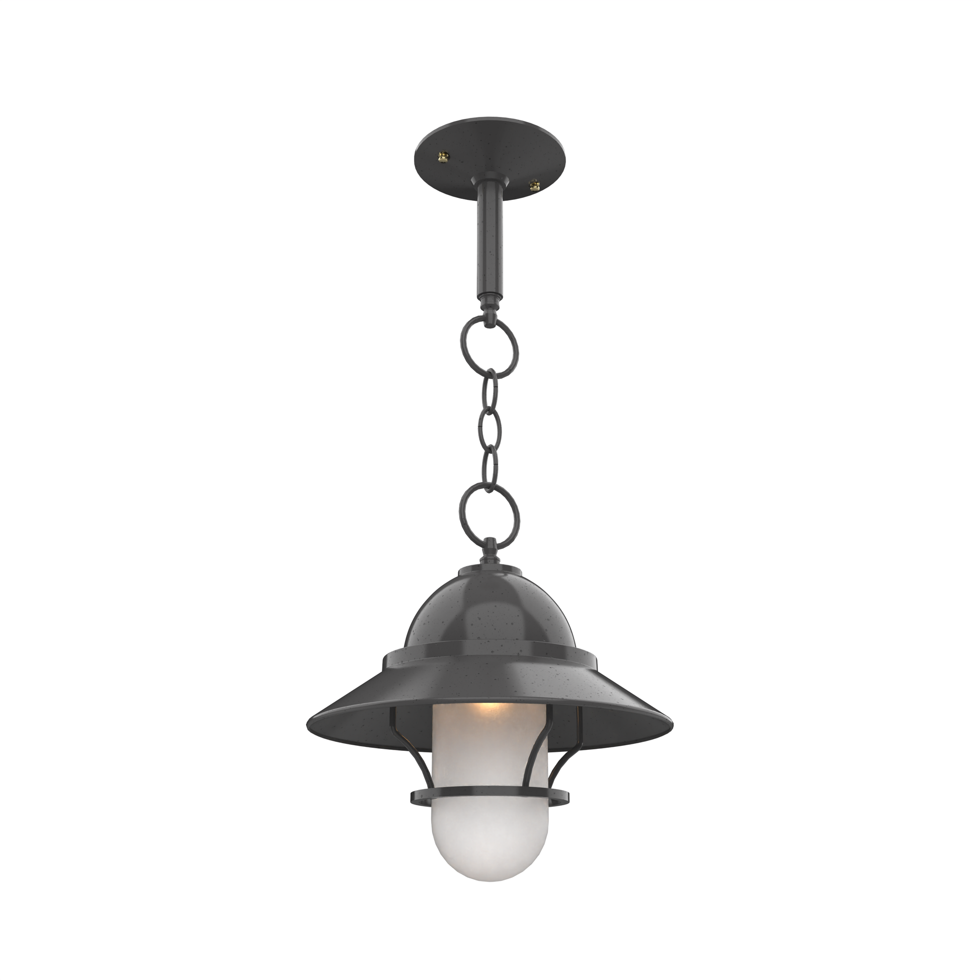 SNOC, SAN FRANCISCO - CHAIN CEILING MOUNT WITH MEDIUM GLOBE AND GRILLE 22250, OUTDOOR CEILING LIGHT