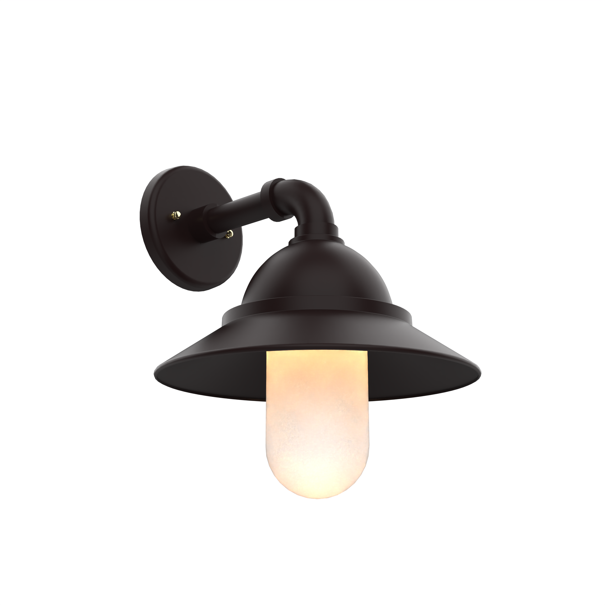 SNOC, SAN FRANCISCO - DOWN-MOUNT WALL MURAL WITH MEDIUM GLOBE 22321, OUTDOOR WALL LIGHTS