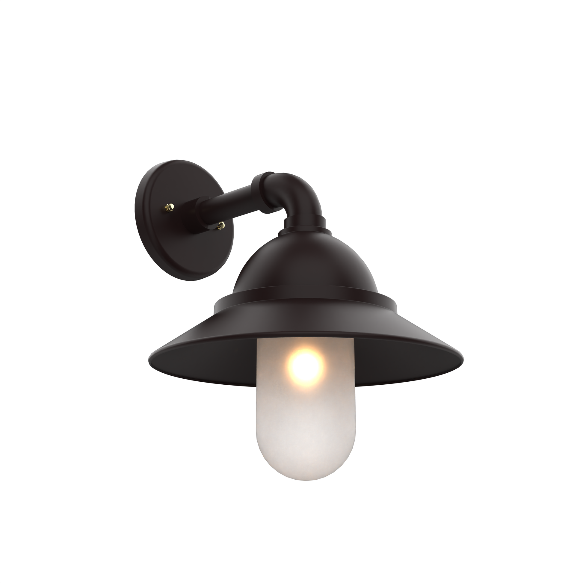 SNOC, SAN FRANCISCO - DOWN-MOUNT WALL MURAL WITH MEDIUM GLOBE 22321, OUTDOOR WALL LIGHTS