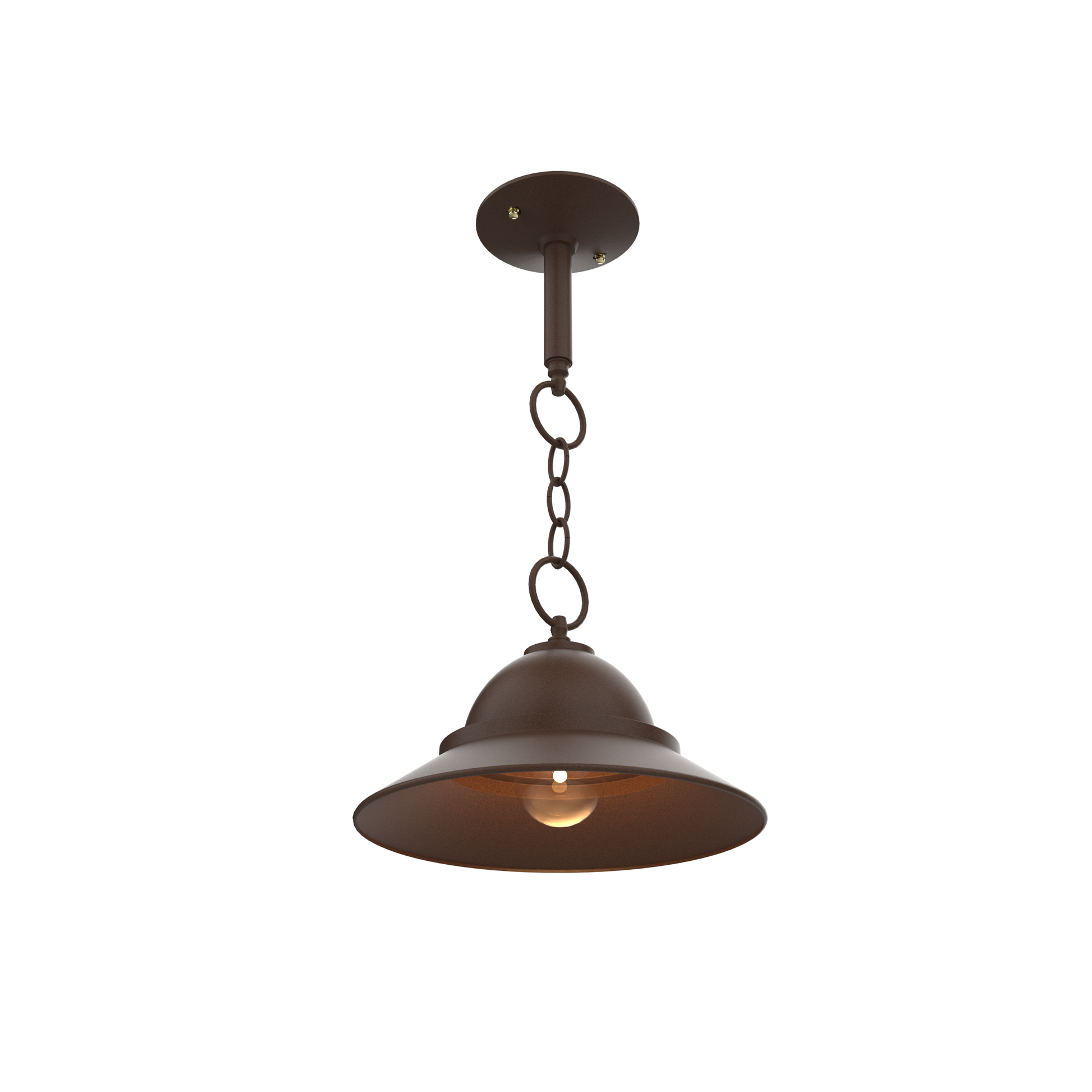 SNOC, SAN FRANCISCO - CEILING MOUNT ON CHAIN OPEN BOTTOM MEDIUM FORMAT 22450, OUTDOOR CEILING LIGHT
