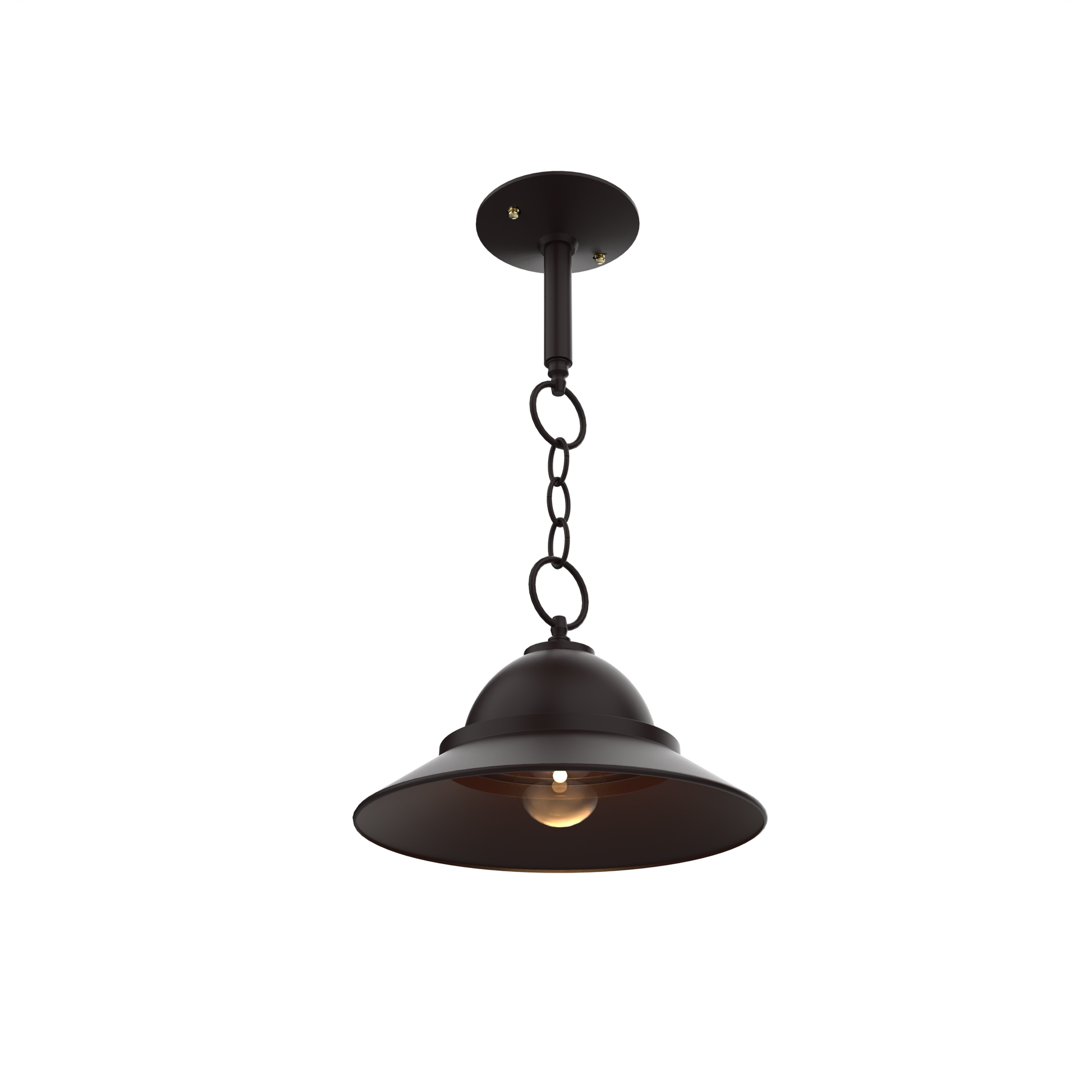 SNOC, SAN FRANCISCO - CEILING MOUNT ON CHAIN OPEN BOTTOM MEDIUM FORMAT 22450, OUTDOOR CEILING LIGHT