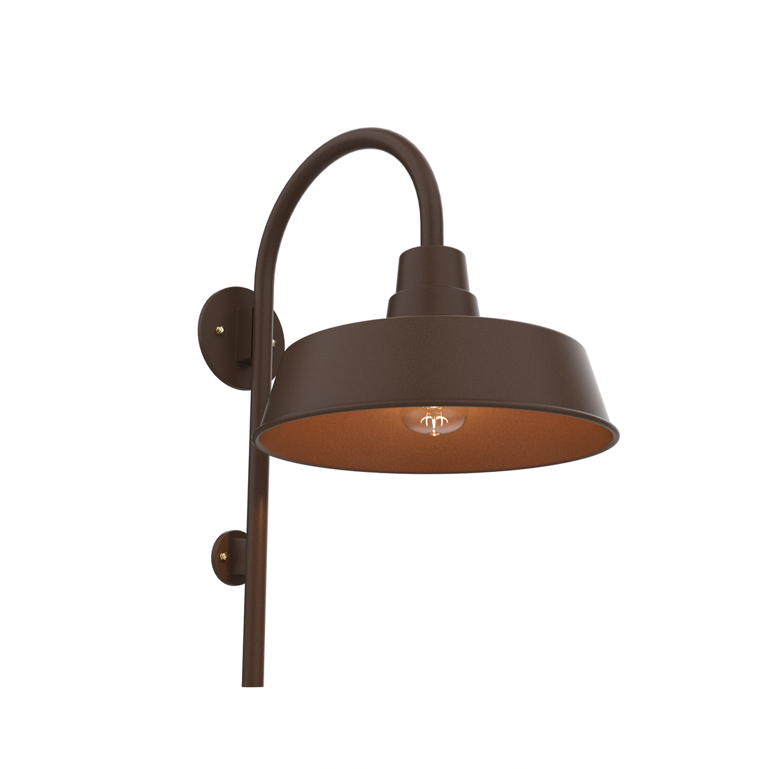 SNOC, SAN FRANCISCO - MEDIUM OPEN BOTTOM CANE DOWNWARD MOUNT MURAL 22999, OUTDOOR WALL LIGHTS