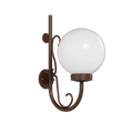 SNOC, KEY WEST - UP-MOUNT WALL MURAL WITH CANE AND MEDIUM FLOURISH 23067, OUTDOOR WALL LIGHTS