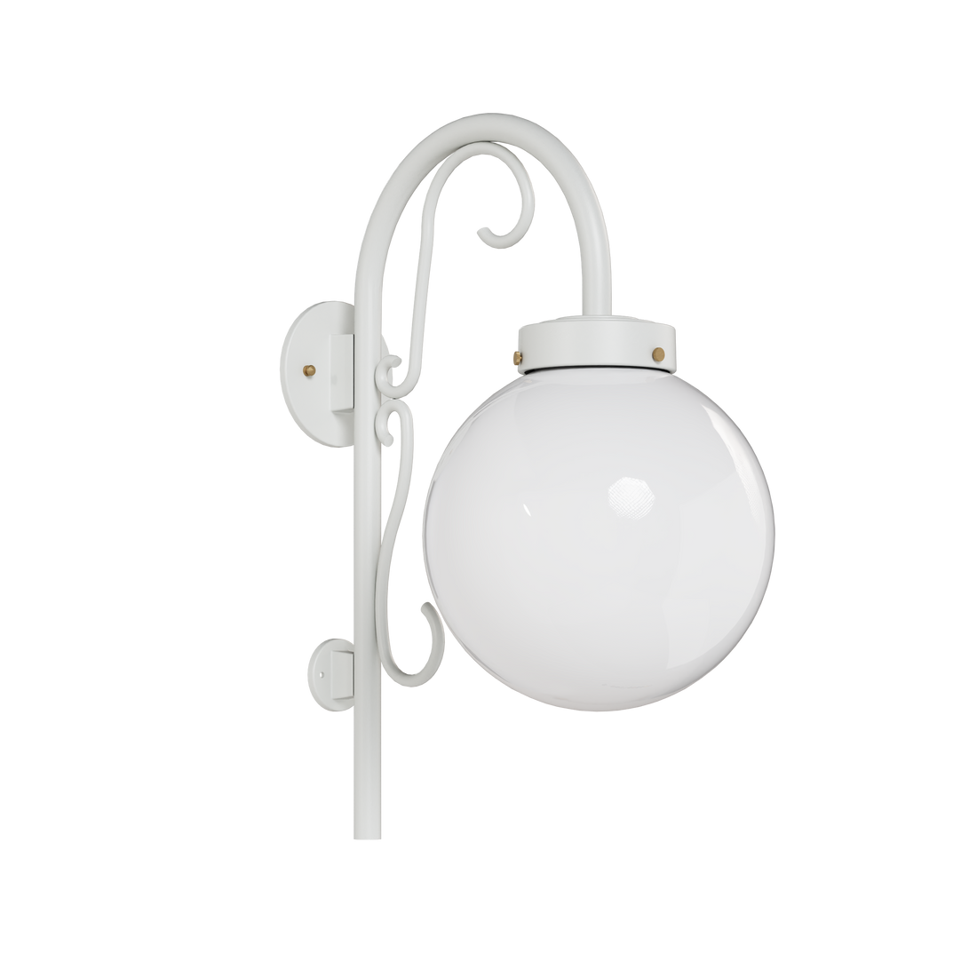 SNOC, KEY WEST - DOWN-MOUNT WALL MURAL WITH CANE AND MEDIUM FLOURISH 23093, OUTDOOR WALL LIGHTS