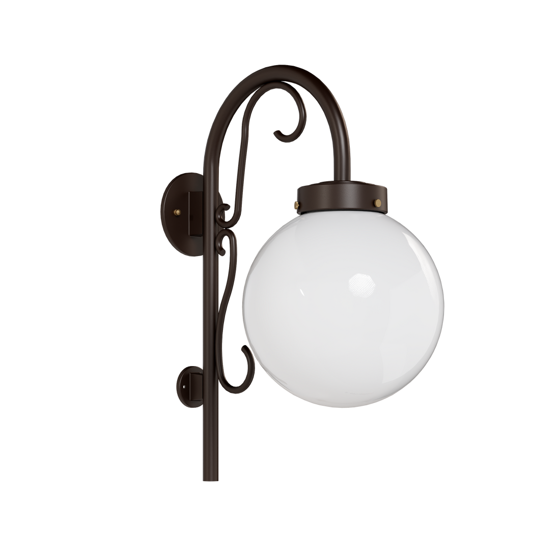 SNOC, KEY WEST - DOWN-MOUNT WALL MURAL WITH CANE AND MEDIUM FLOURISH 23093, OUTDOOR WALL LIGHTS