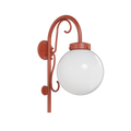 SNOC, KEY WEST - DOWN-MOUNT WALL MURAL WITH CANE AND MEDIUM FLOURISH 23093, OUTDOOR WALL LIGHTS