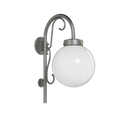 SNOC, KEY WEST - DOWN-MOUNT WALL MURAL WITH CANE AND MEDIUM FLOURISH 23103, OUTDOOR WALL LIGHTS